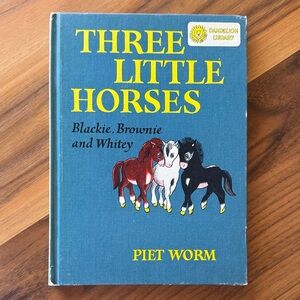Vintage 2 in 1 Story - Veronica and Three Little Horses